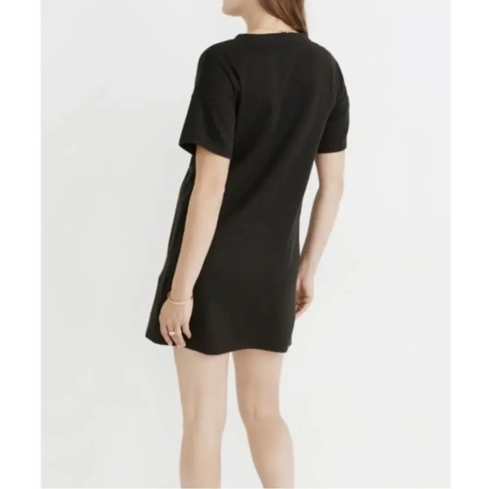 Madewell Pocket Tee Dress Black Size Small - Picture 2 of 13